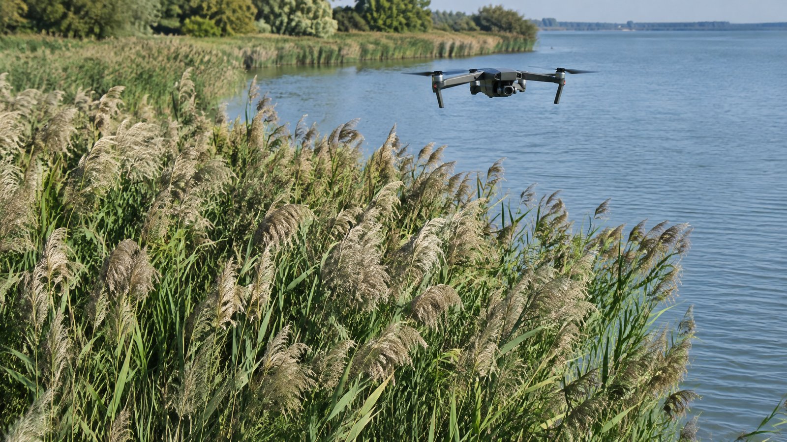 Drone photo illustrating: Invasive Species Management with Drones: Mapping, Monitoring and Treatment