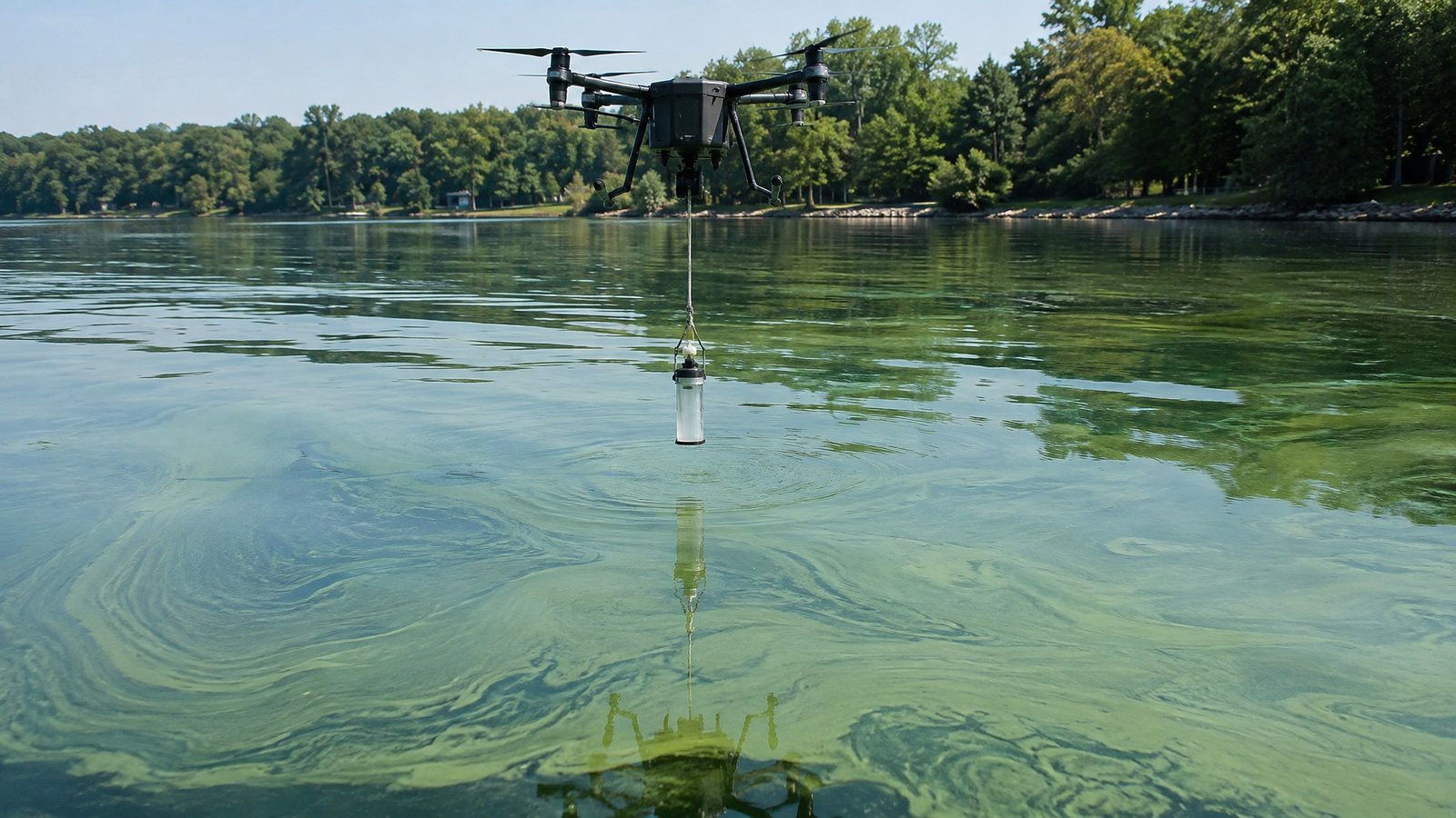 Drone photo illustrating: Finding Environmental Drone Contracts: SAM.gov and State Procurement Guide